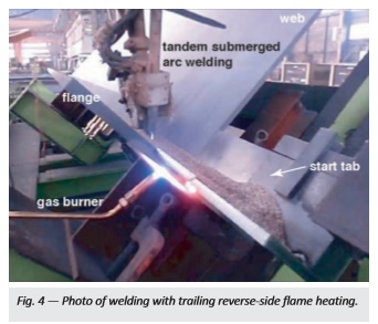 Distortion_control with Trailing Reverse­Side Flame