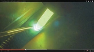 Live weld viewing images
