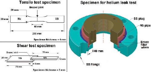 Vacuum Brazed Specimen