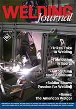 Welding Journal Cover August 2016