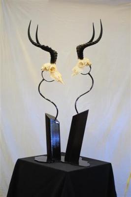  Steel, Impala skulls, powder coat